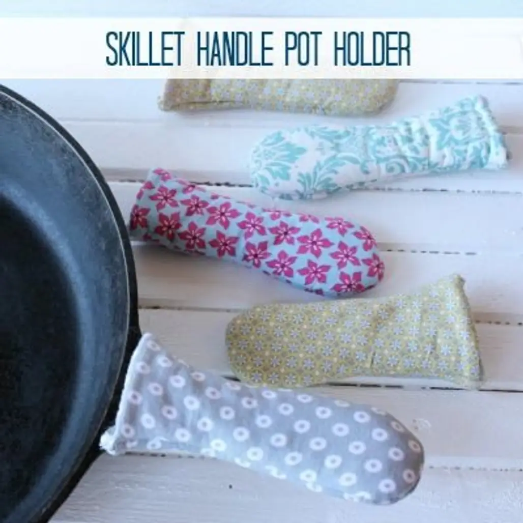 DIY Skillet Handle Pot Holder