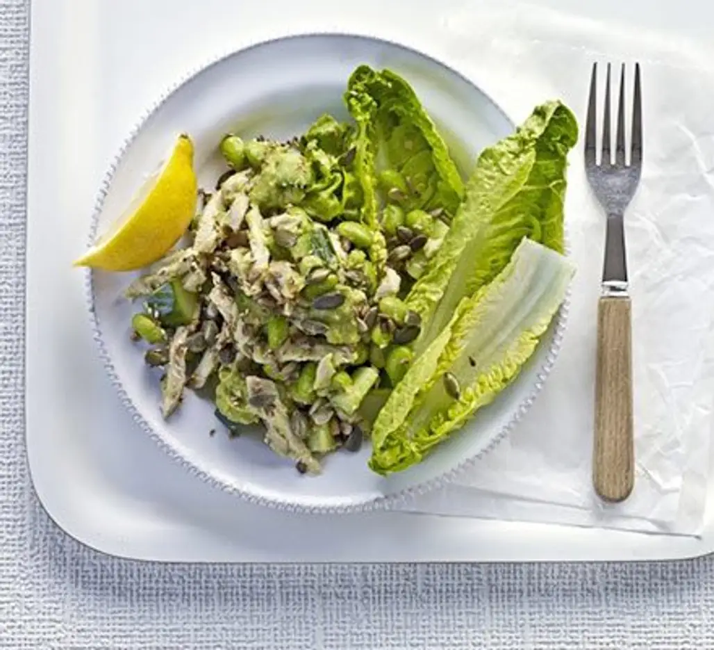Vitality Chicken Salad with Avocado Dressing
