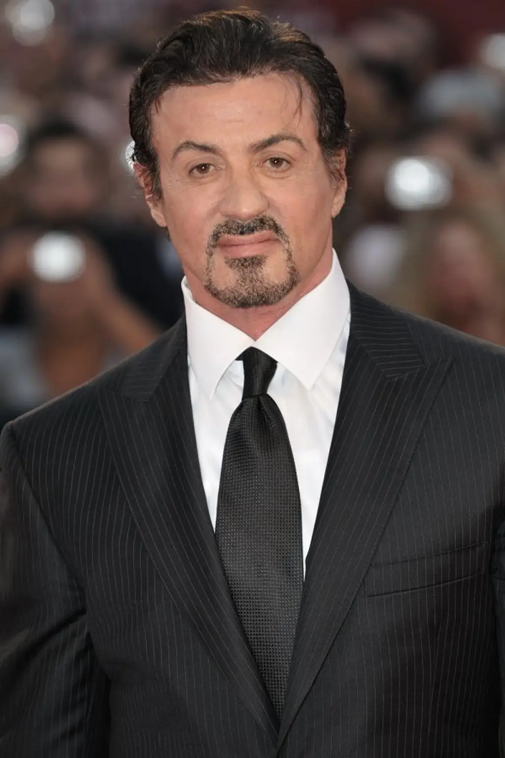 Sylvester Stallone – Left Side of His Face