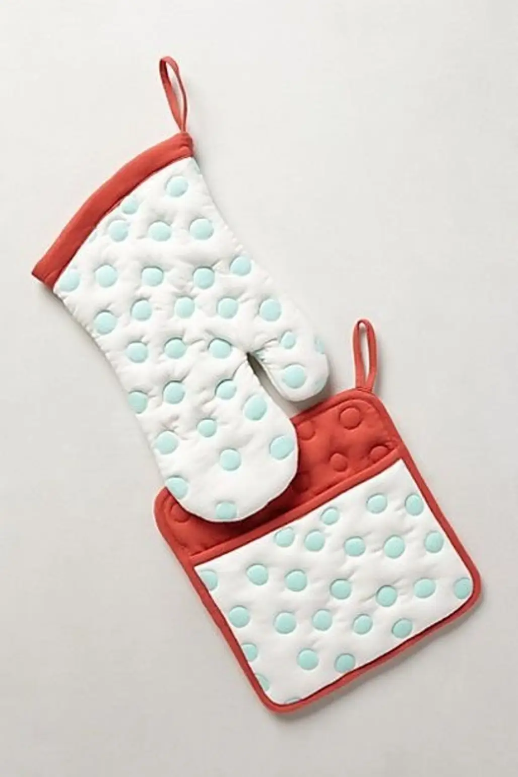 Polka Dotted Pot Holders
