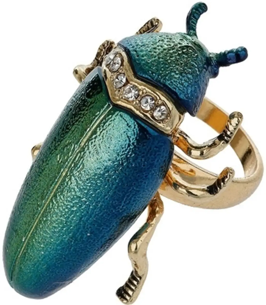 Topshop Beetle Ring