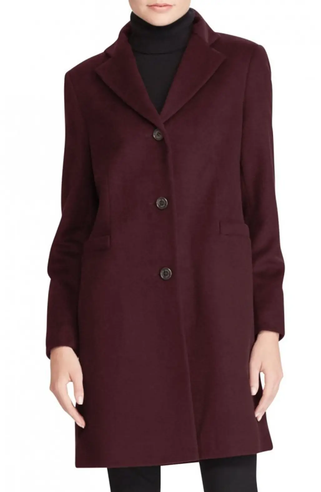 coat, overcoat, button, neck, woolen,