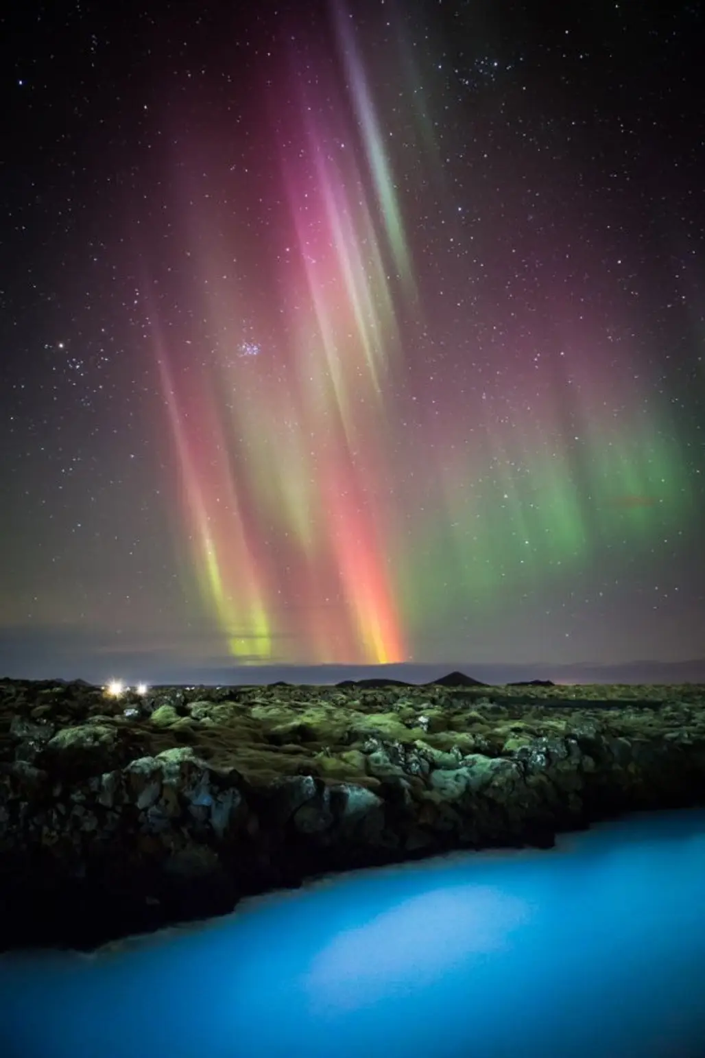 See the Northern Lights While Taking a Dip in the Blue Lagoon, Iceland