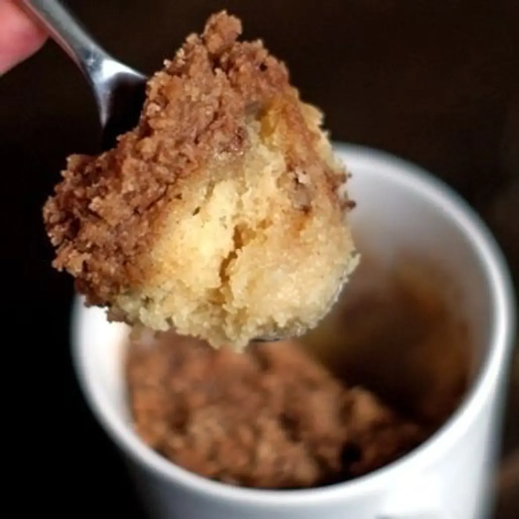 Coffee Cupcake in a Mug