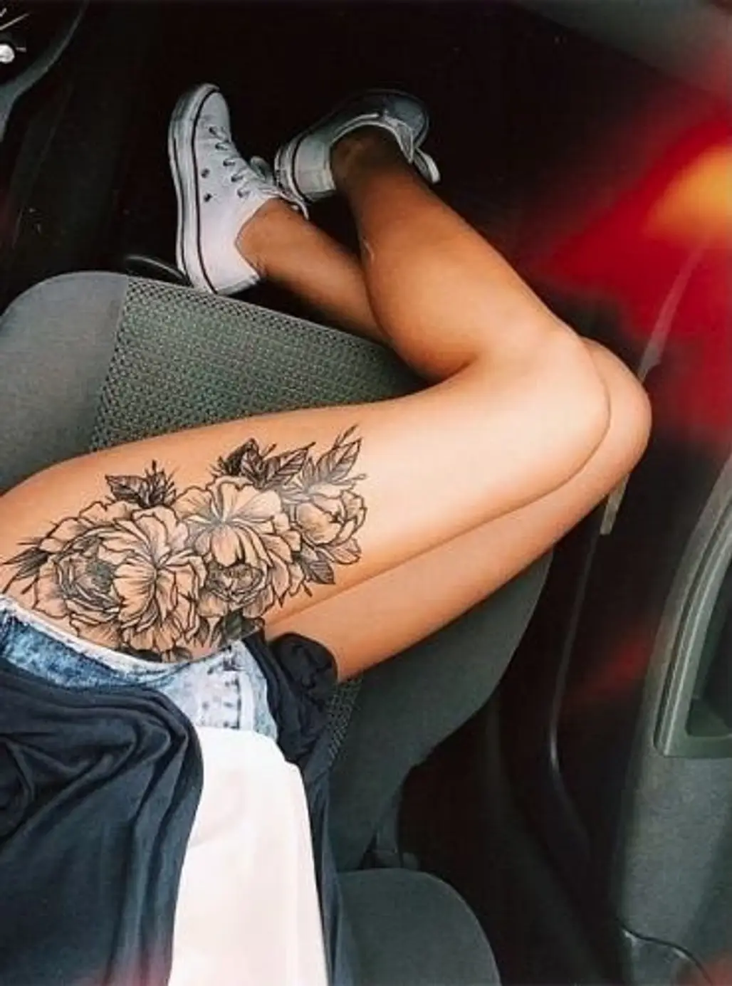 clothing,tattoo,leg,thigh,arm,