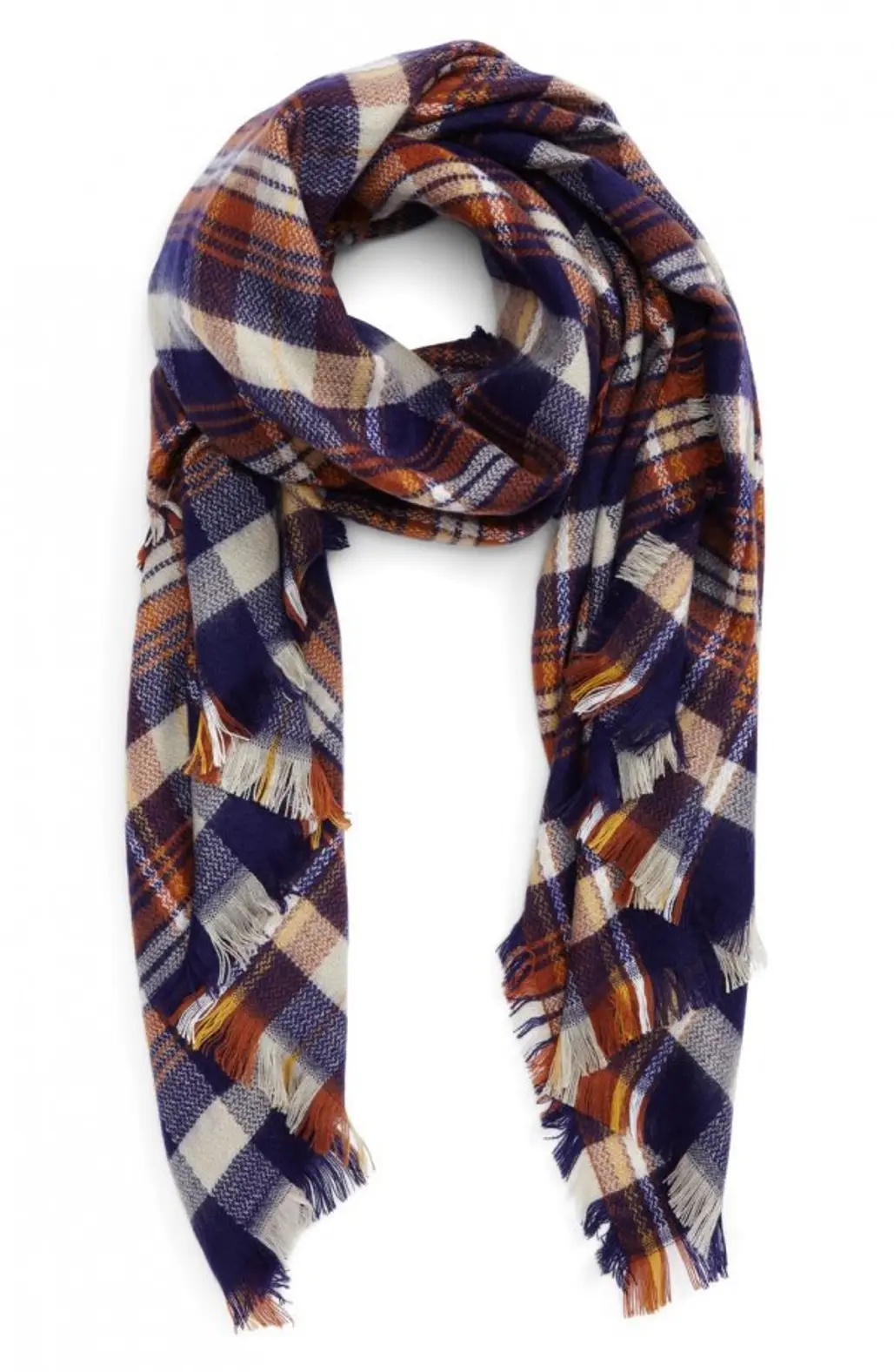 scarf, stole, plaid, pattern,