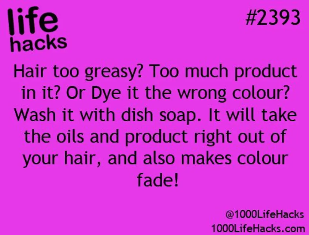 For All of You That Have Ever Had a Bad Dye Job