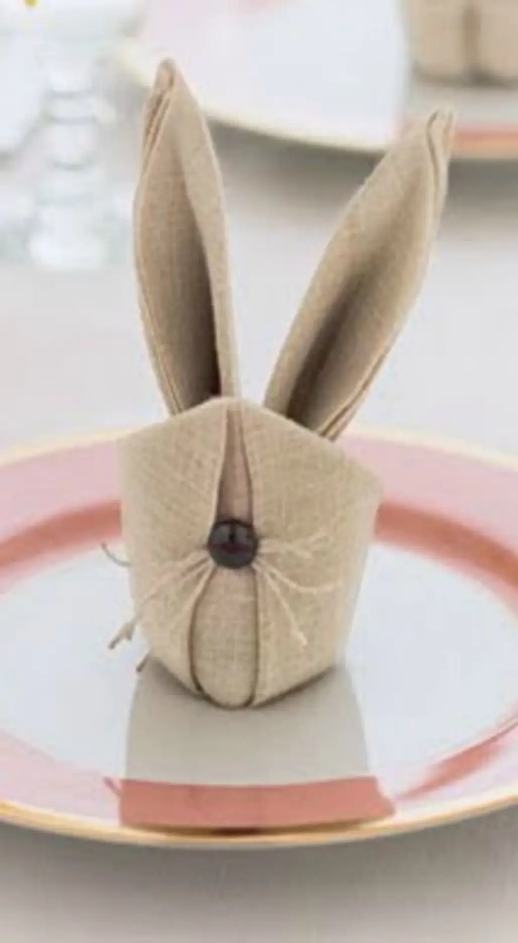 Easter Bunny Rabbit Napkin