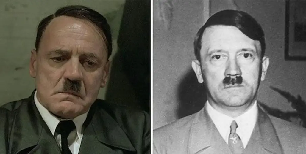 Bruno Ganz as Adolf Hitler