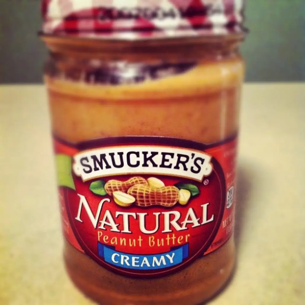 Enjoy a Graham Cracker with Peanut Butter