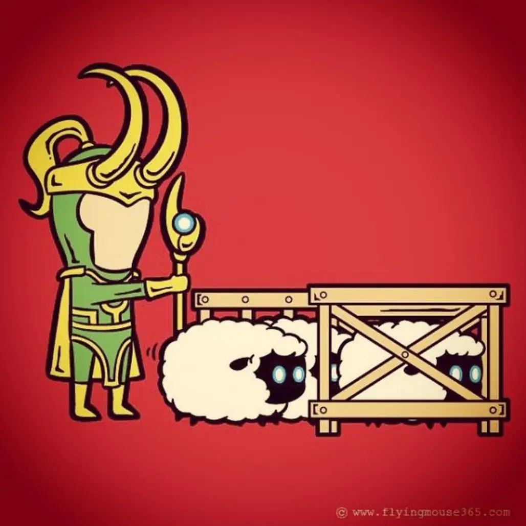 Loki Herds Sheep