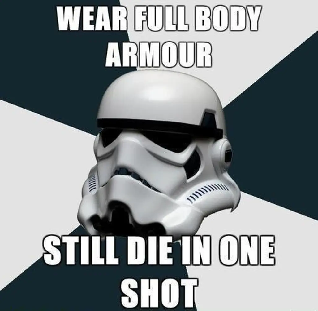 Sad Storm Trooper is Sad