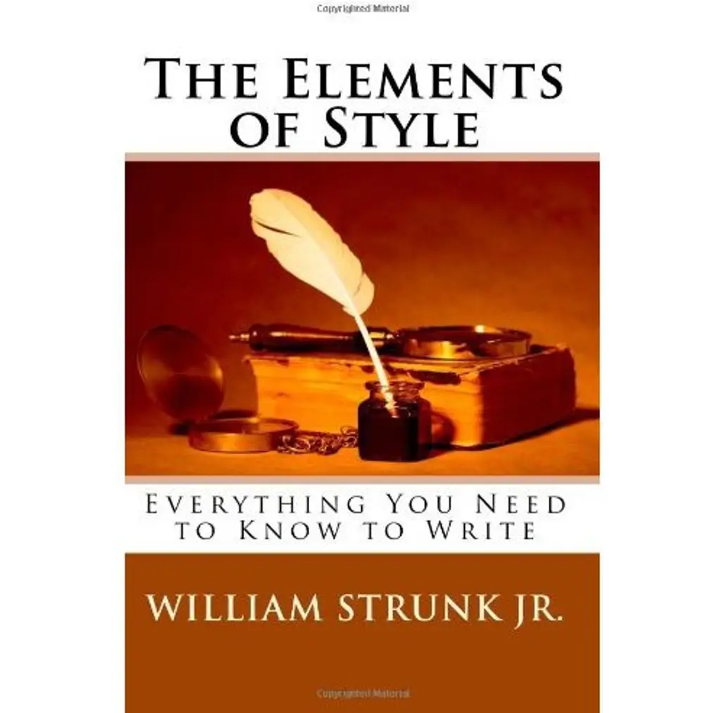 The Elements of Style by E.B. White and William Strunk