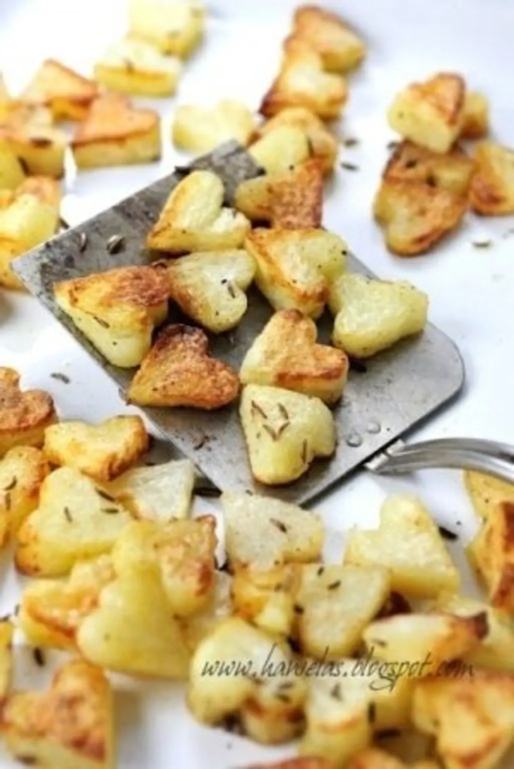 Heart Shaped Potatoes