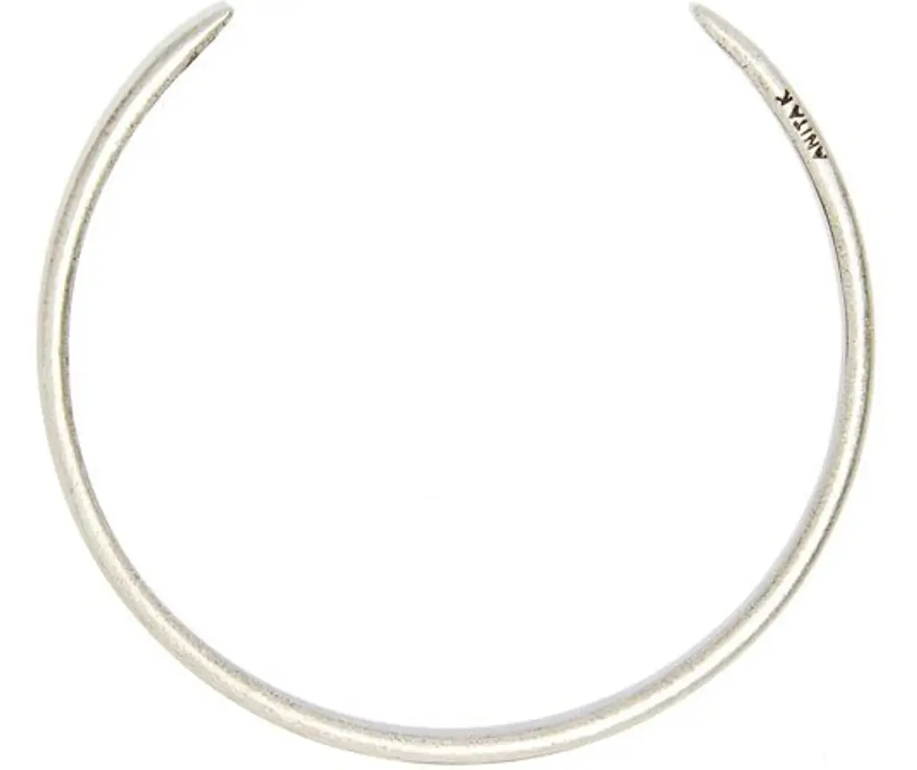 Anita K Barred for Life Sterling Silver Collar Necklace