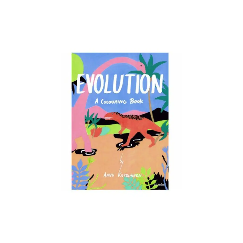 Evolution: a Coloring Book