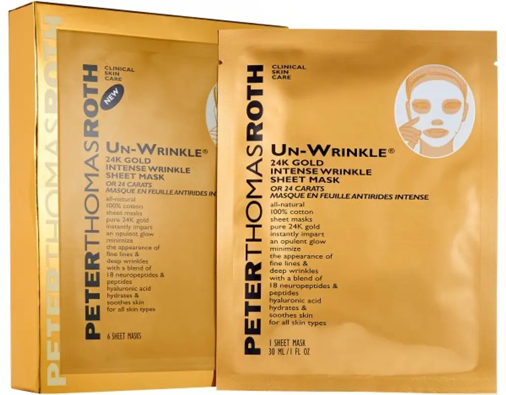 Peter Thomas Roth Un-Wrinkle™ 24k Gold Intense Wrinkle Sheet Mask