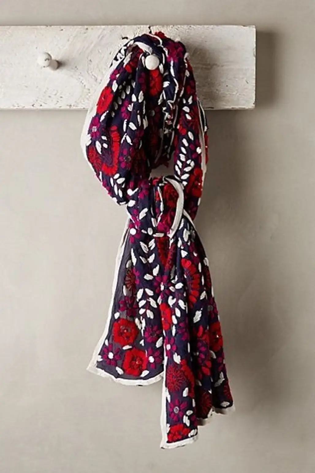 Mariacarla Embroidered Scarf