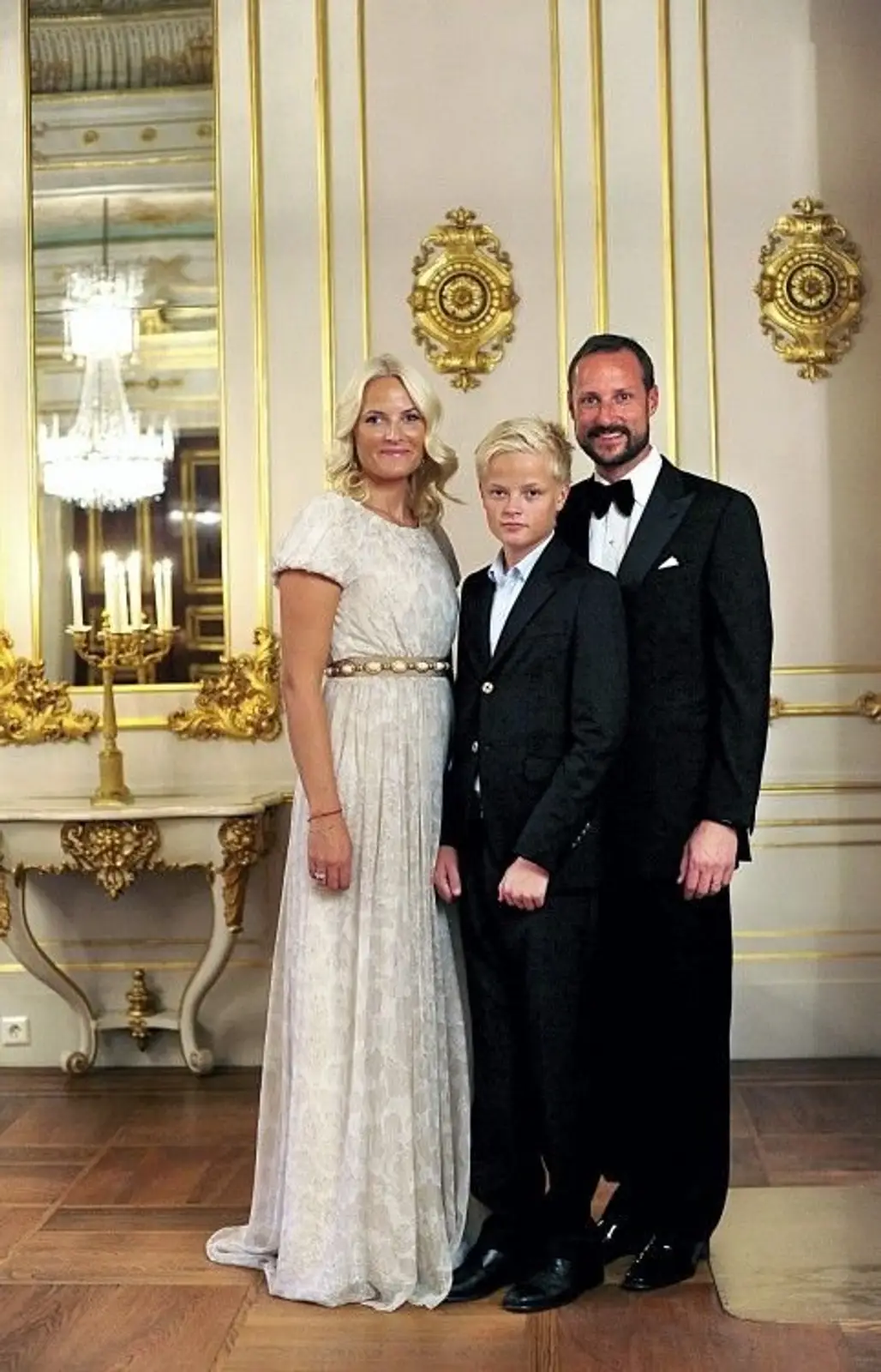 Crown Princess Mette-Marit, Marius Høiby and Crown Prince Haakon