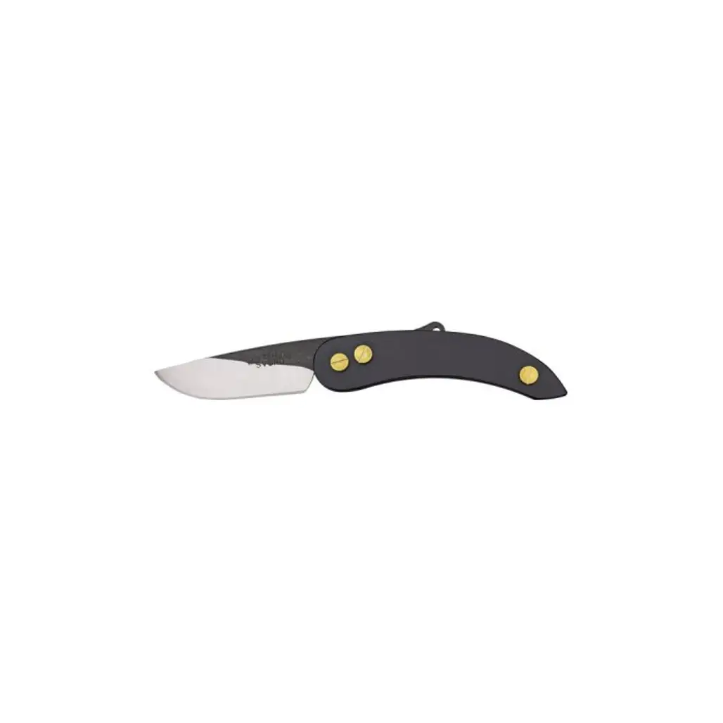 Svord Peasant Knife with Black Anodized Aluminum Handle