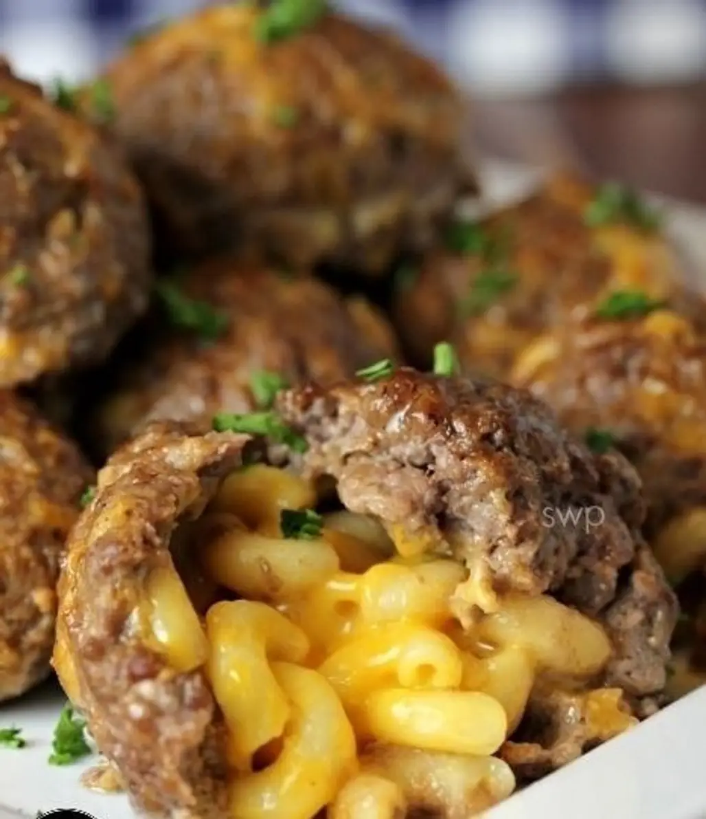Mac and Cheese Meatballs