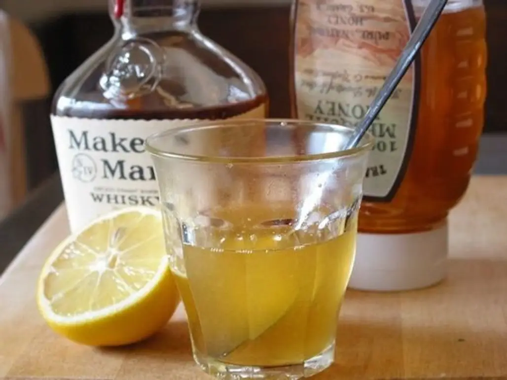 Homemade Bourbon Cough Syrup