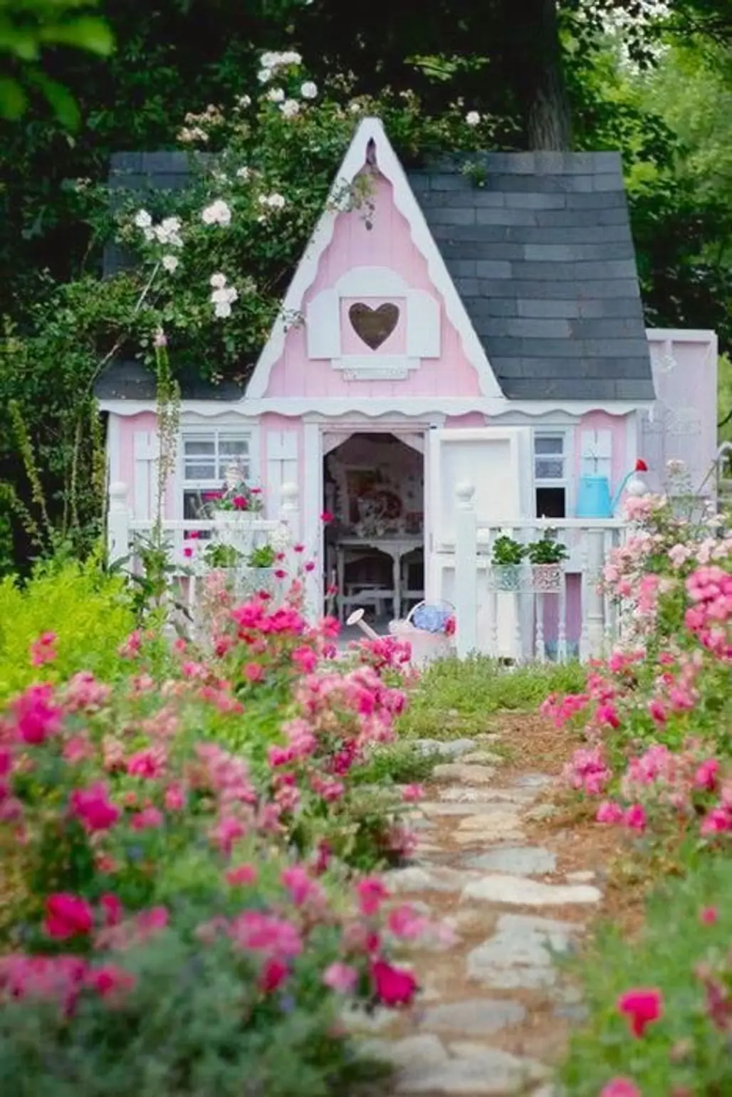 flower,house,garden,cottage,yard,