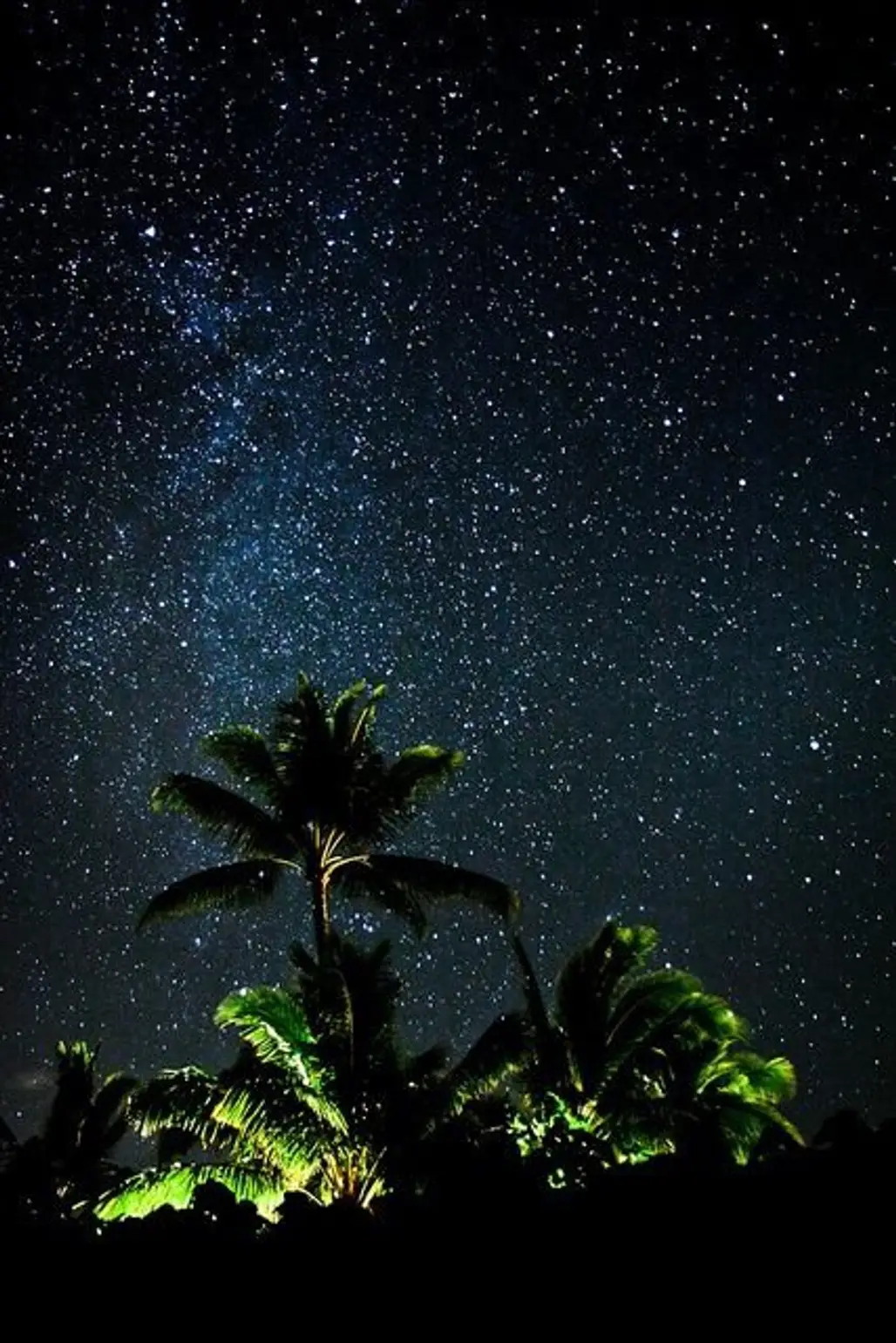 The Milky Way in Maui