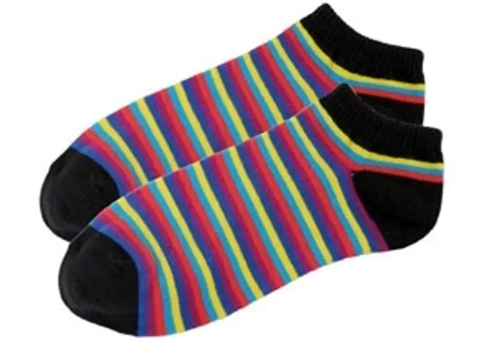 Multi-Colored Ankle Socks