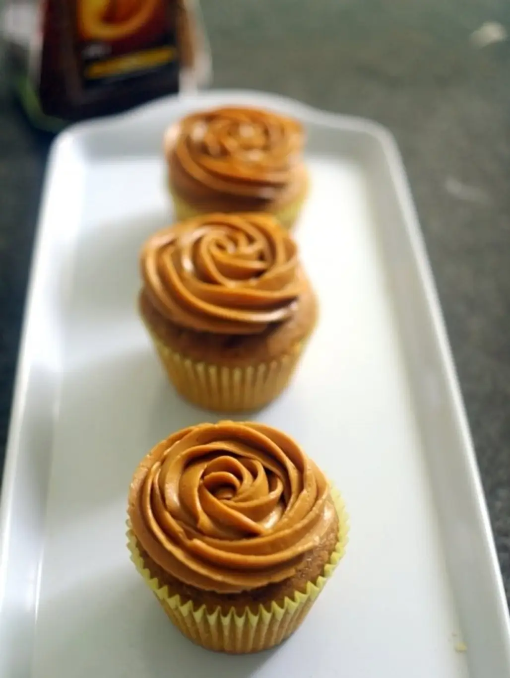 Coffee Cupcakes with Coffee Buttercream Frosting