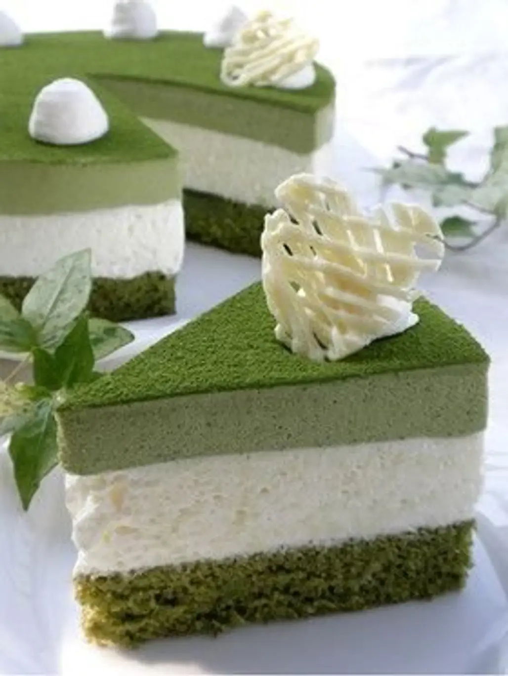 Green Tea Mousse Cake