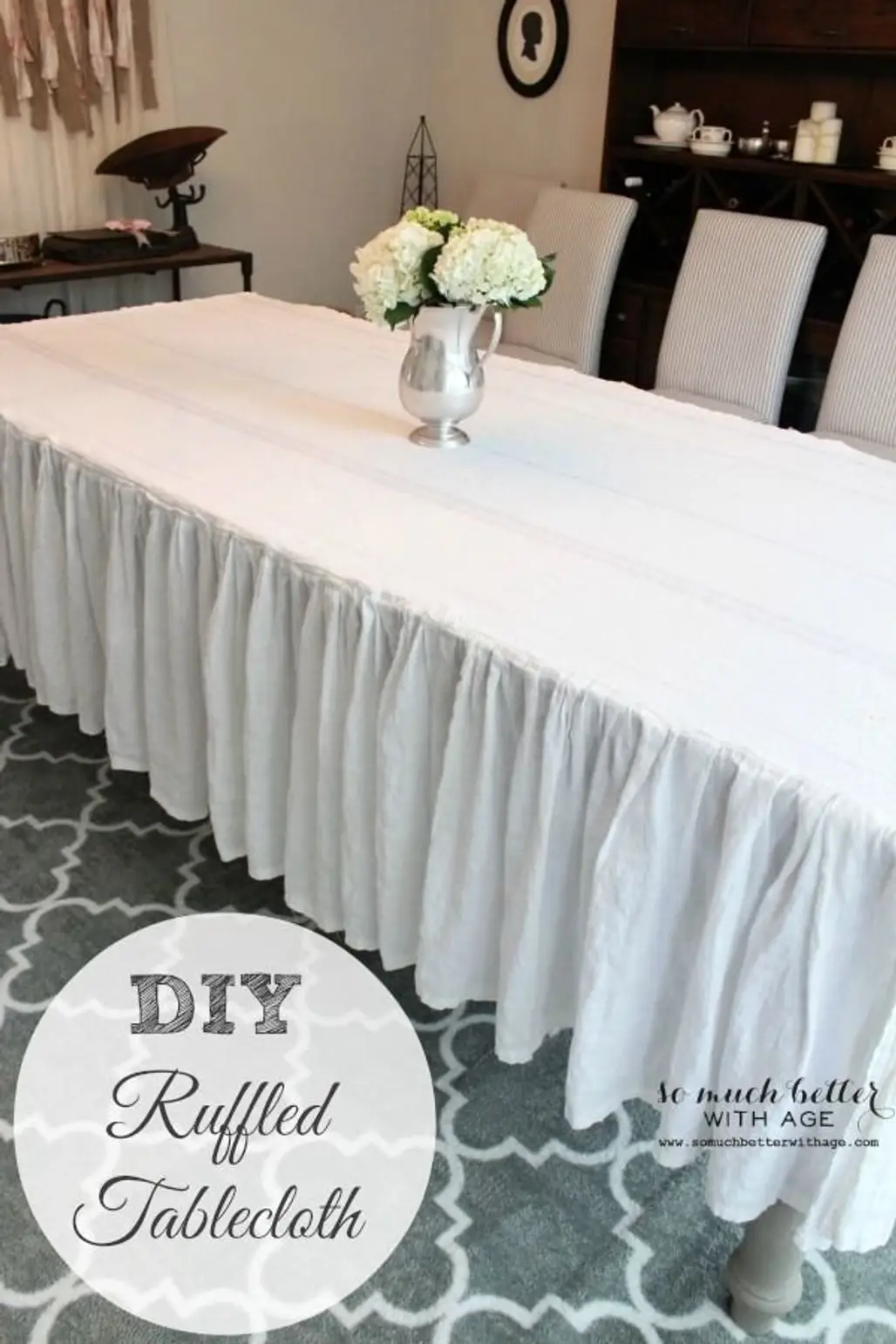 Ruffled Tablecloth