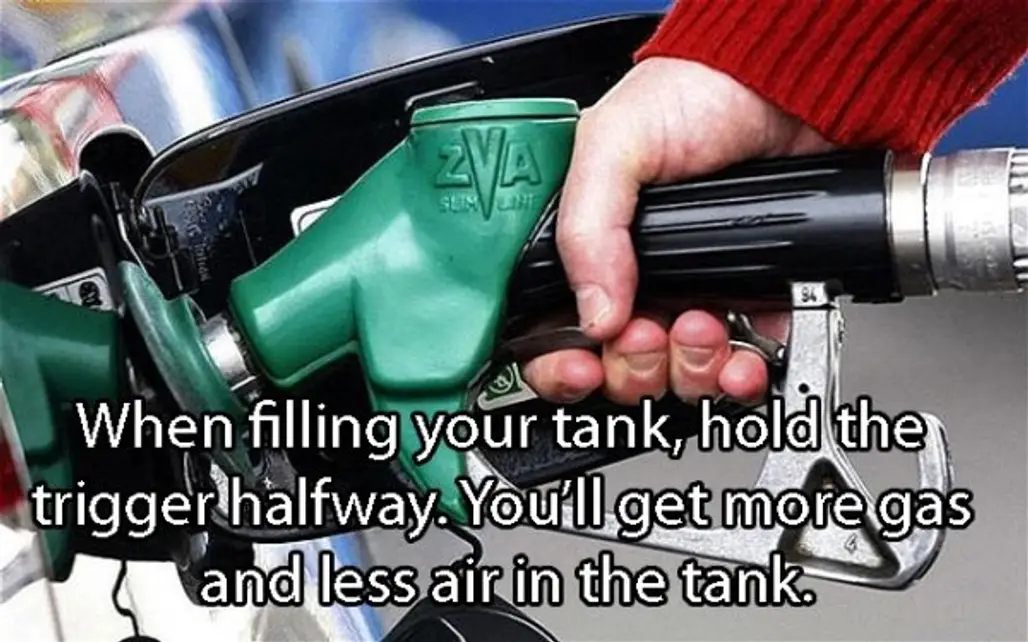 How to Get as Much Fuel in the Tank as Possible