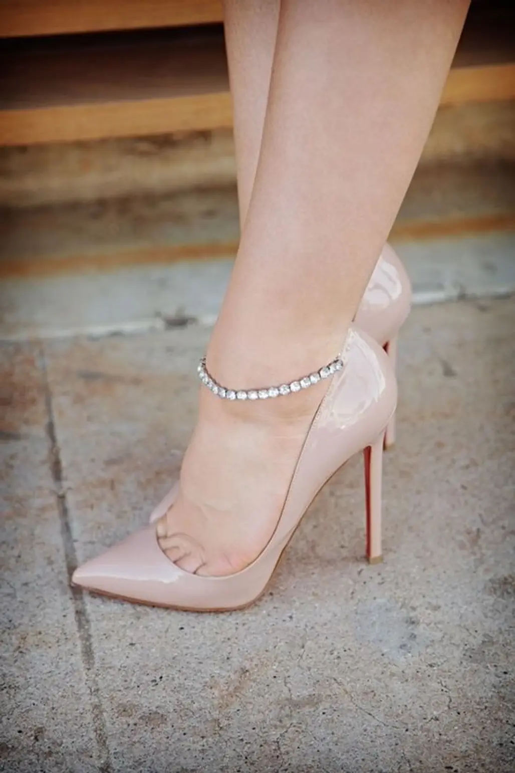 Sophisticated Diamond Anklet