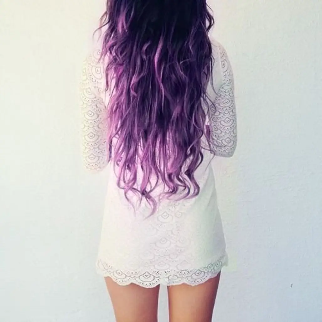Lavender or Violet Hair