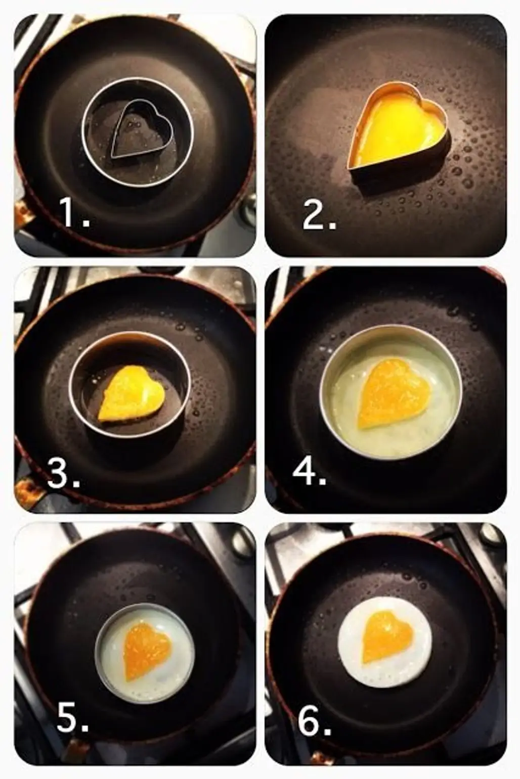 Valentine's Breakfast Eggs