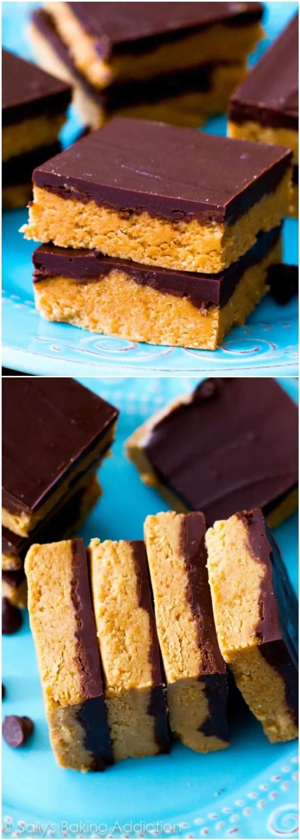 Homemade Chocolate Peanut Butter Cup Bars