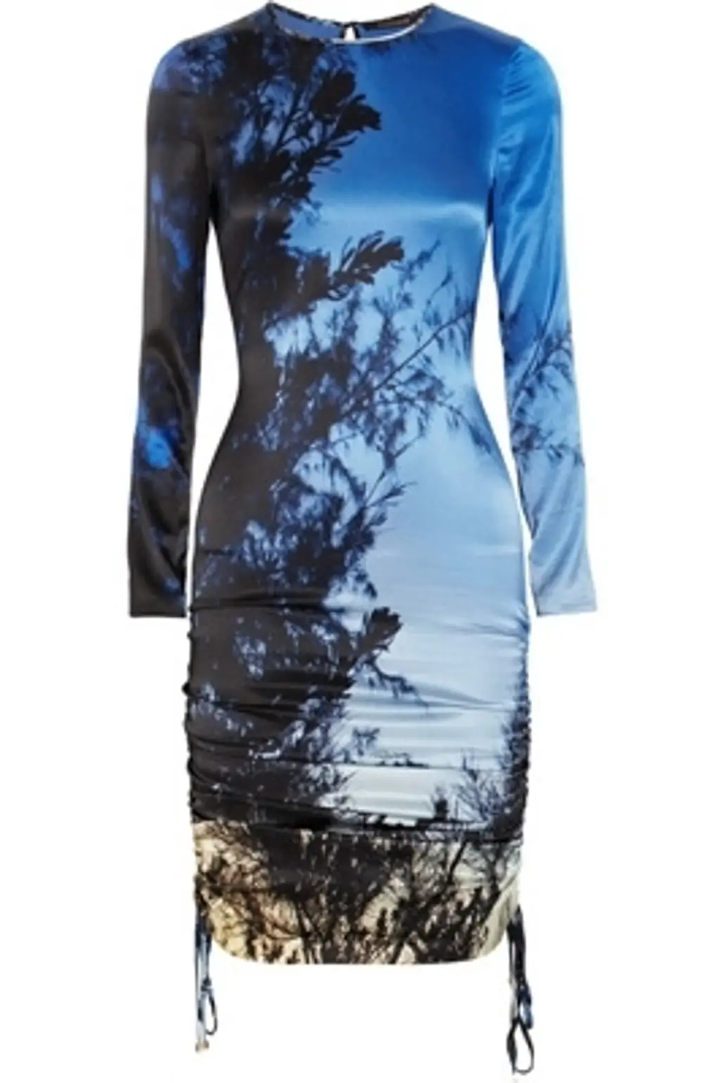 Roberto Cavalli Printed Silk-Jersey Dress