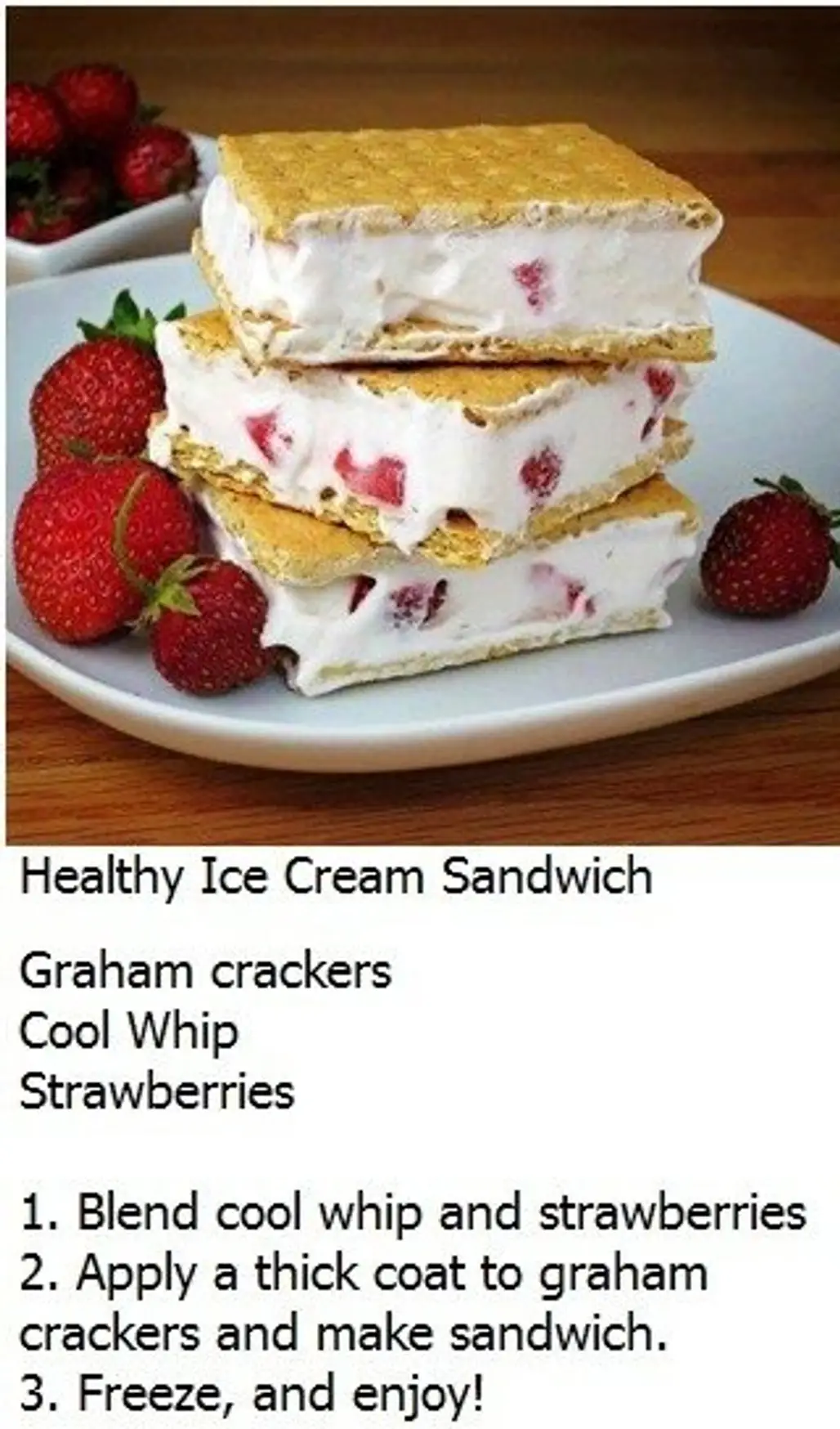 Healthy Ice Cream Sandwich
