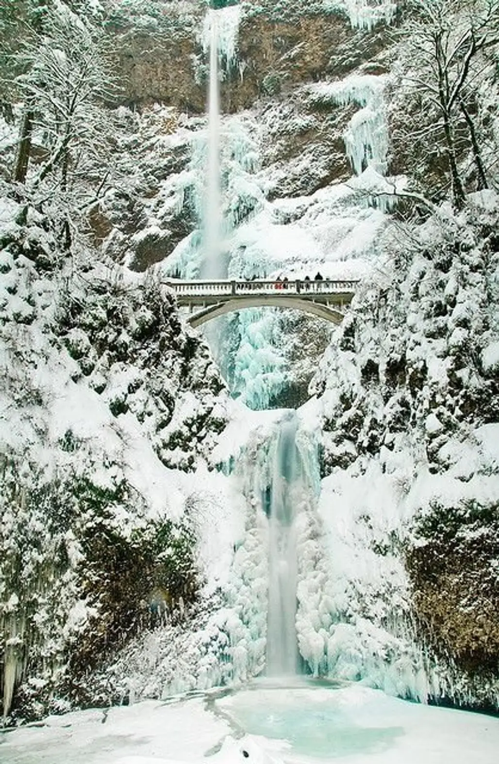 Multonomah Falls, Bridal Veil, Oregon