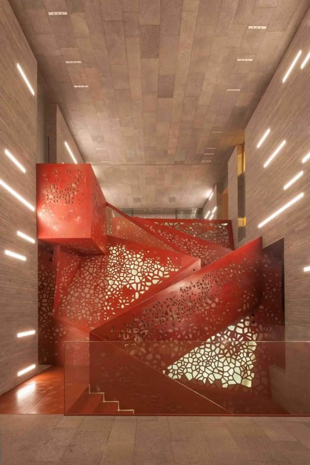 Copper Staircase