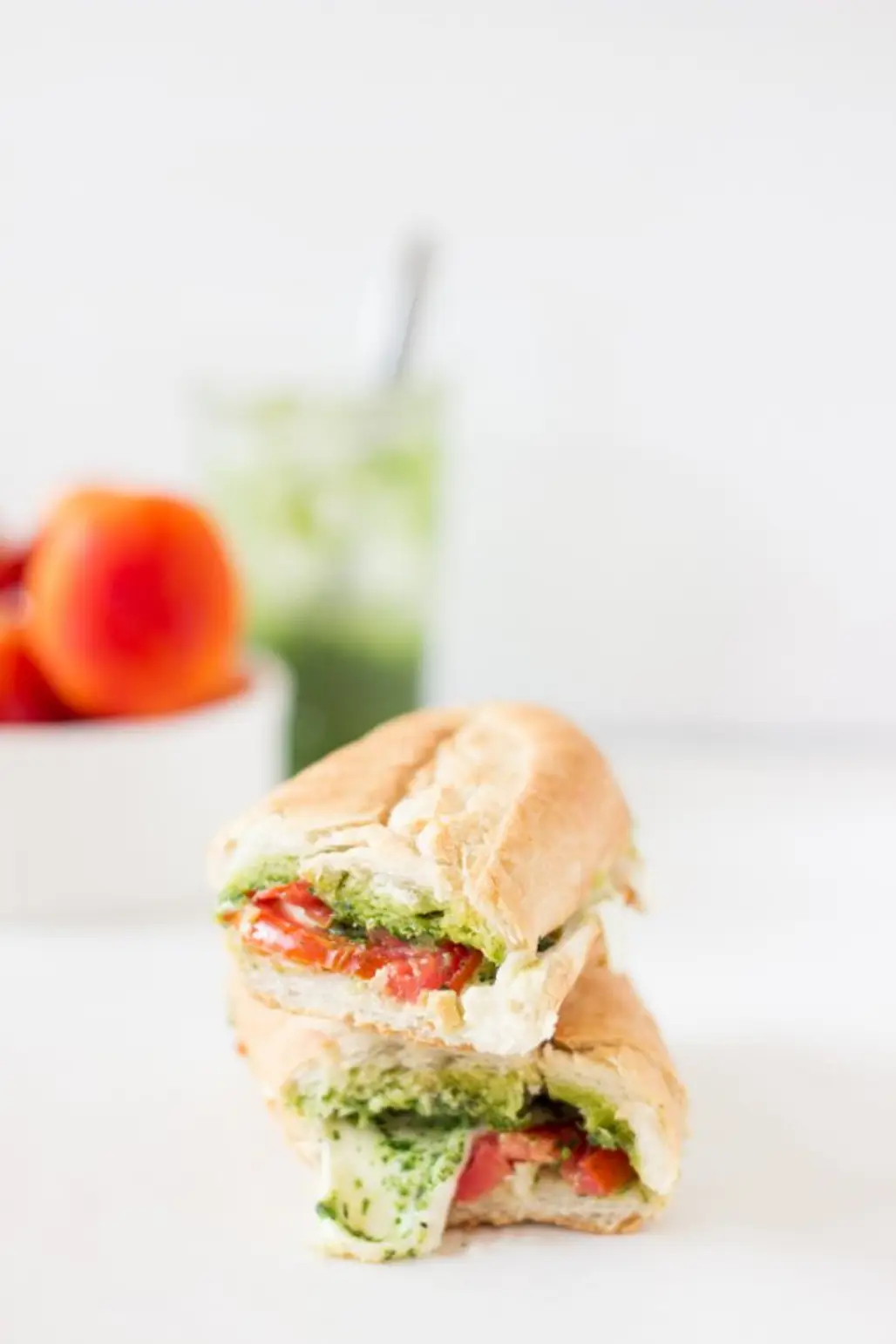 Thank You Italy! Caprese Sandwich with Parsley Pesto