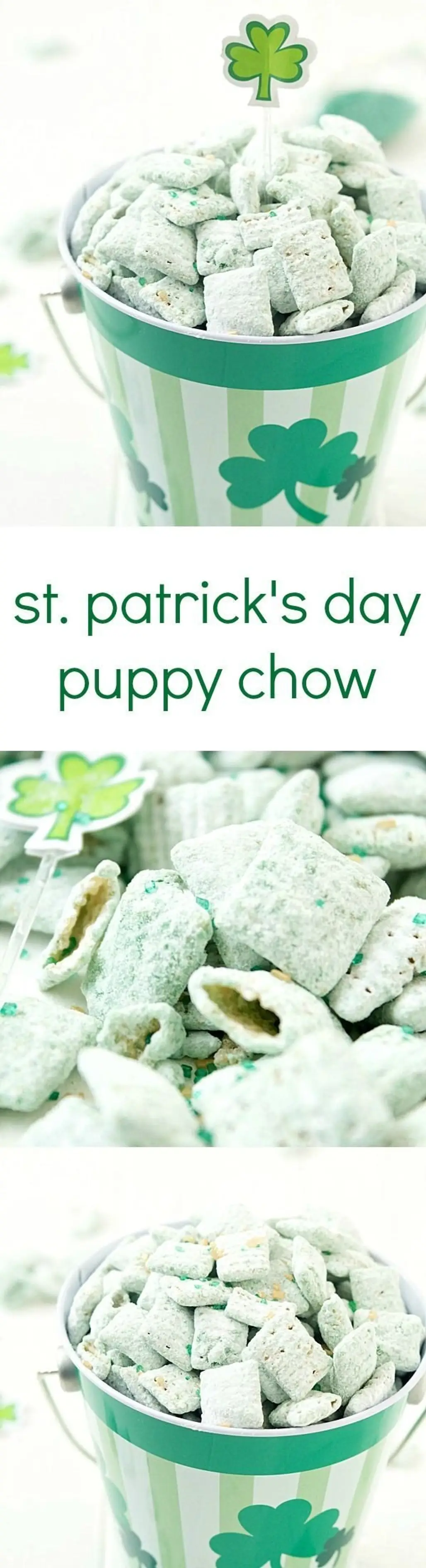 St. Patrick's Day Puppy Chow