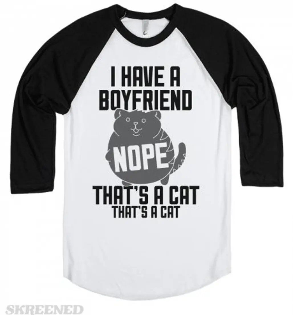 I Have a Cat (Boyfriend) T-Shirt