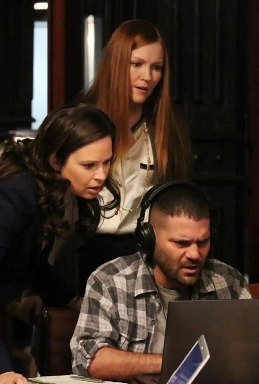 Katie Lowes, Guillermo Diaz & Darby Stanchfield