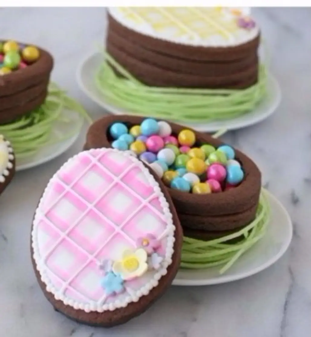 Easter Egg Cookie Boxes