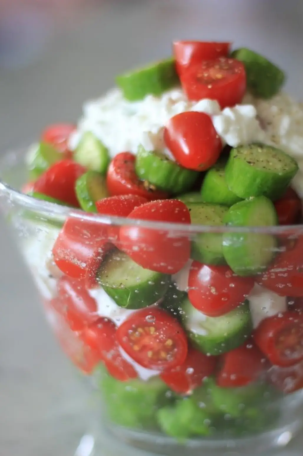 Simple Cucumber Tomato Salad