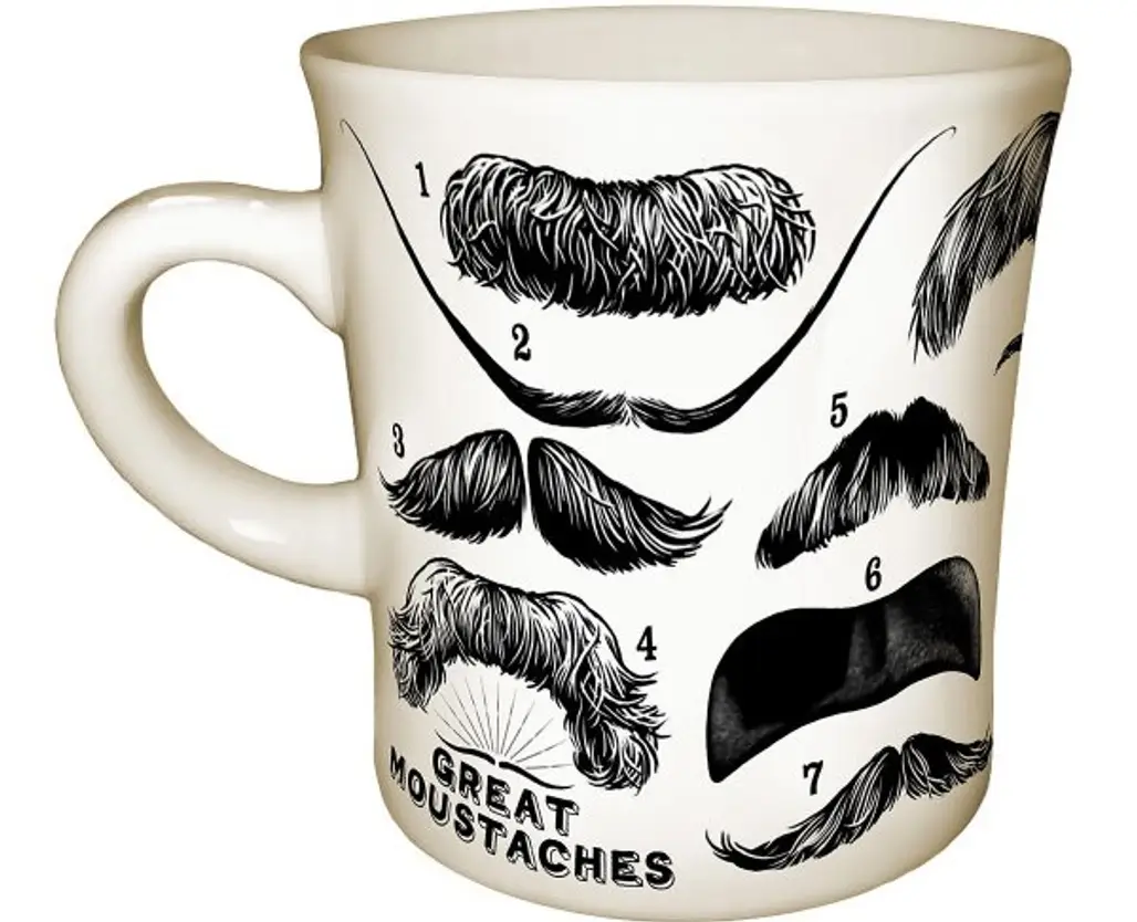 mug, hair, cup, coffee cup, hairstyle,