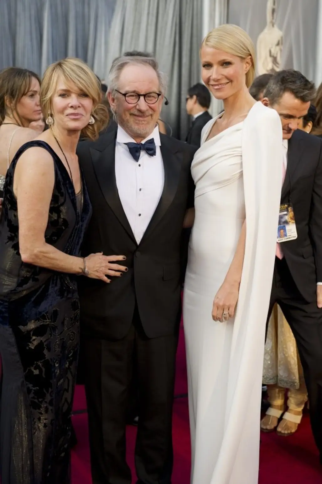 Gwyneth Paltrow and Steven Spielberg