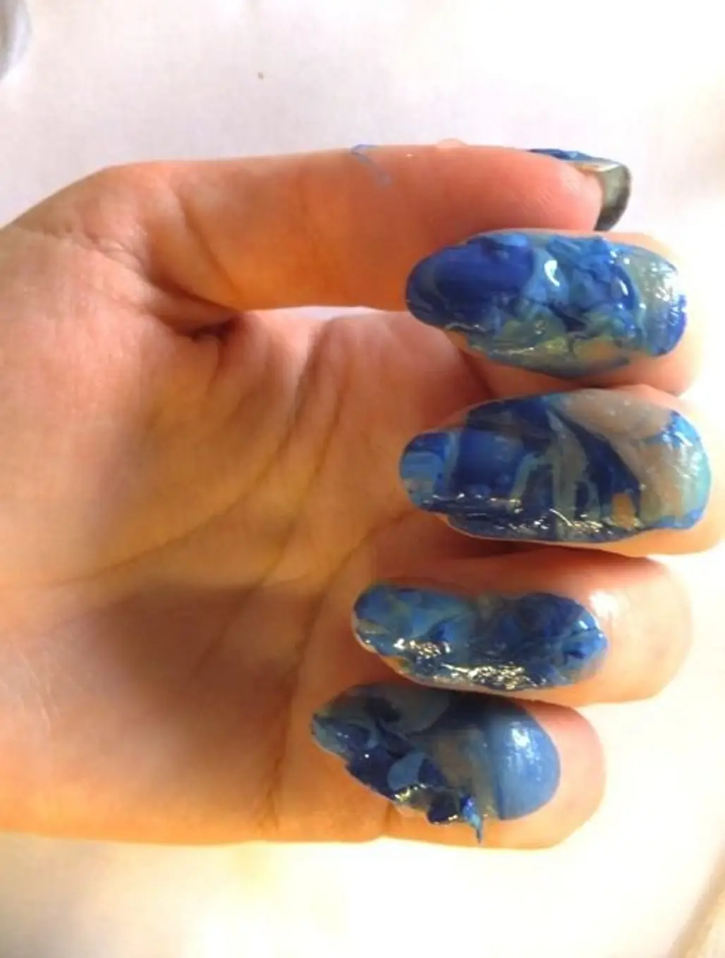 The Marble Nail Art That Didn't Stick